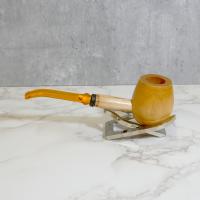 Maple Hardwood Apple Diplomat Bent Fishtail Pipe